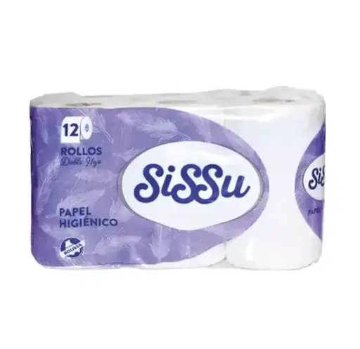 Papel Higienico SISSU BLANCA 1 ROL X12