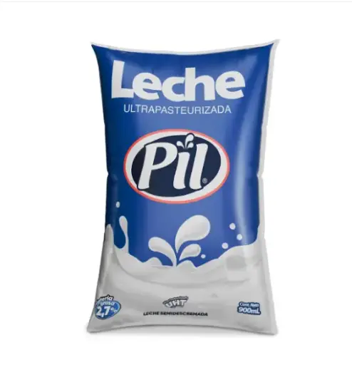 Leche UHT Bolsa 900ml 