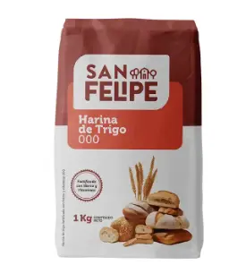 Harina de Trigo San Felipe 000 1Kg.